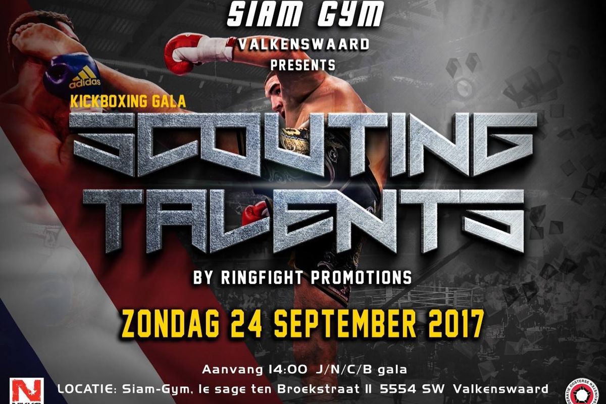 Matchmaking Kickboks Gala Scouting Talents 24 september 2017!