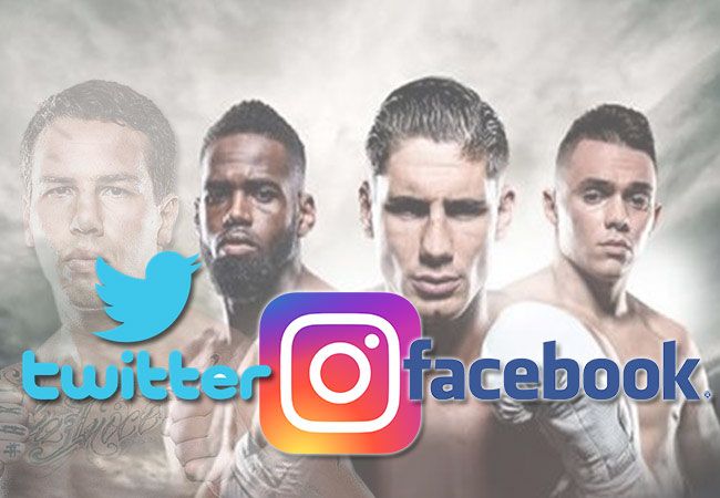Facebook, Twitter en Instagram steeds belangrijker in de vechtsport