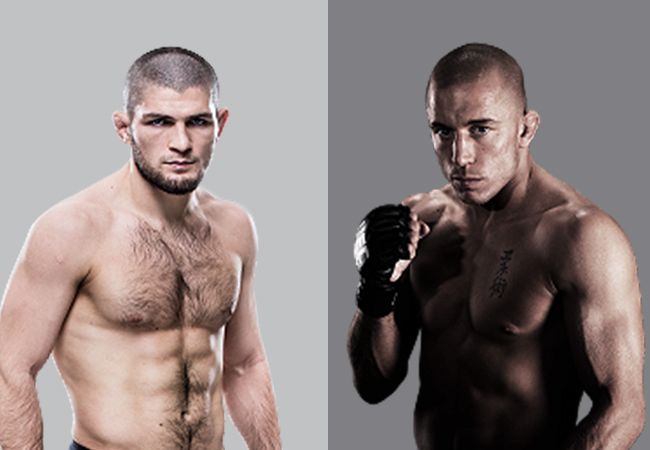 UFC contract Khabib bevat gevecht tegen Georges St-Pierre
