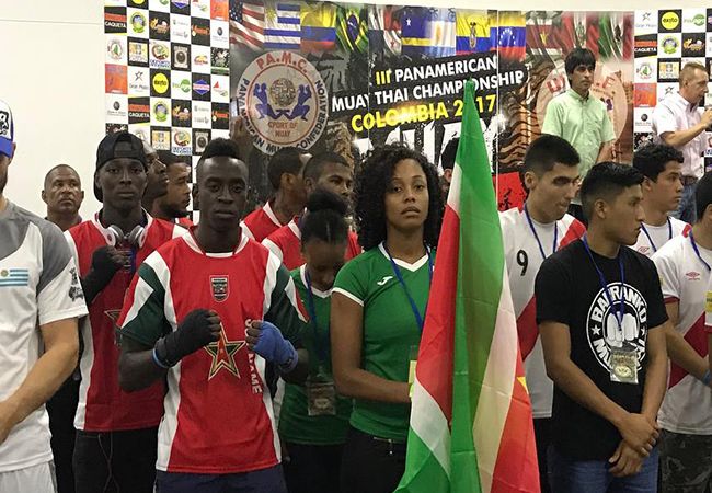 Surinaamse deelname aan Pan American Muaythai Championship 3rd Edition Colombia
