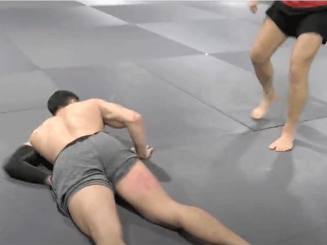 Video: MMA-vechter trapt been bodybuilder tot pulp