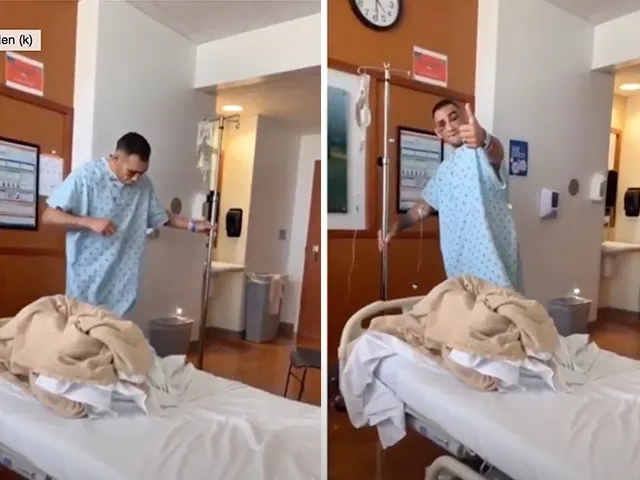 ? | Ziekenhuis video UFC Vechter Tony Ferguson gaat viraal