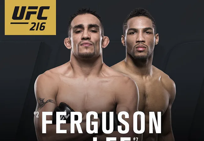 Officiële poster UFC 216 en Line up!