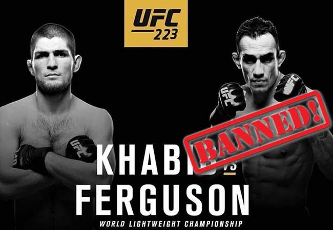 UFC 223: Ferguson ontmoet Khabib in lichtgewicht titelgevecht