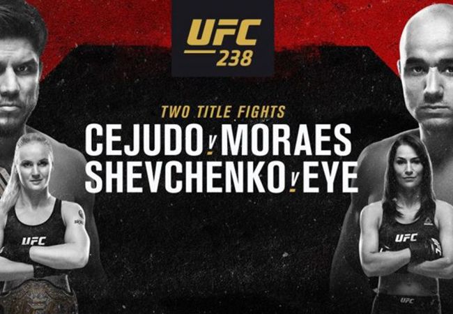 Uitslagen UFC 238: Cejudo vs. Moraes