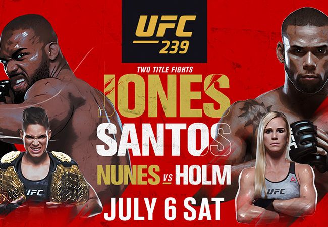 Uitslagen UFC 239: Jones vs. Santos