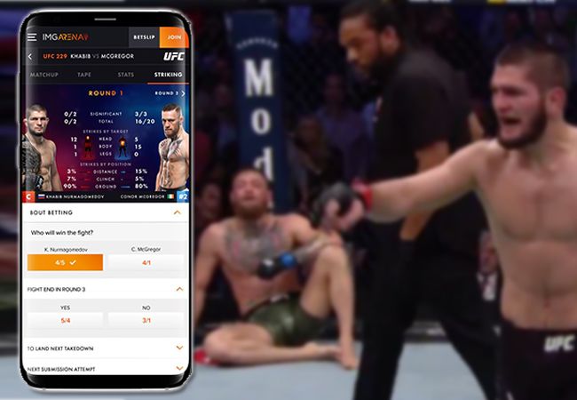 UFC lanceert App om te 'gokken' op vechters en wedstrijden