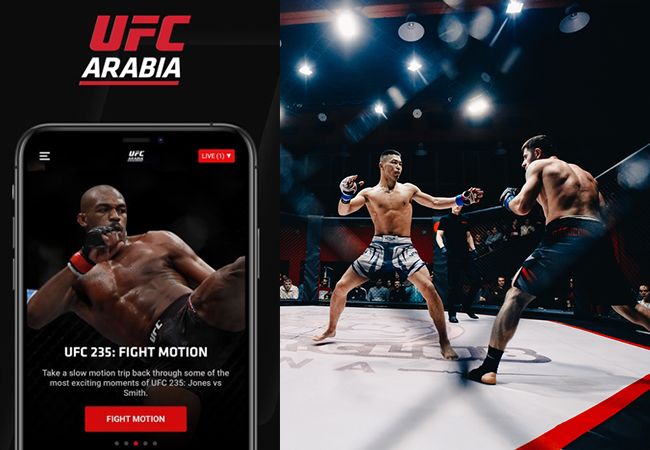 De UFC lanceert 'Arabisch' live streaming platform