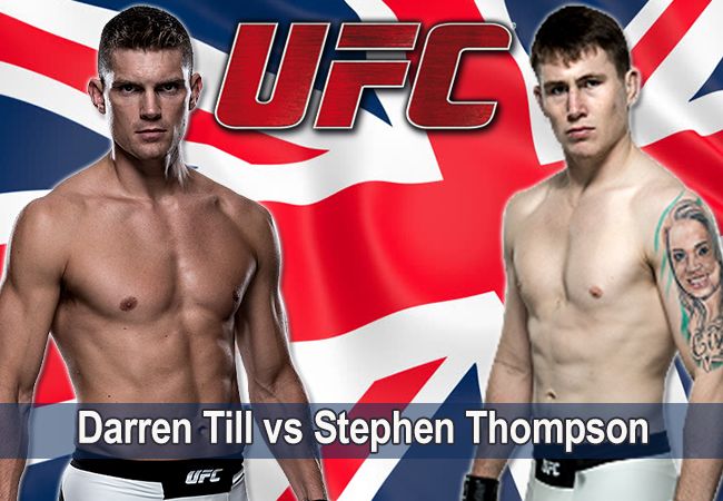 UFC verhuist event van Orlando naar Engeland om Darren Till te boeken tegen Stephen Thompson!