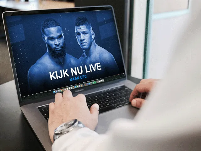 FANS PISSED: UFC-vechten kijken via Veronica flinke doolhof