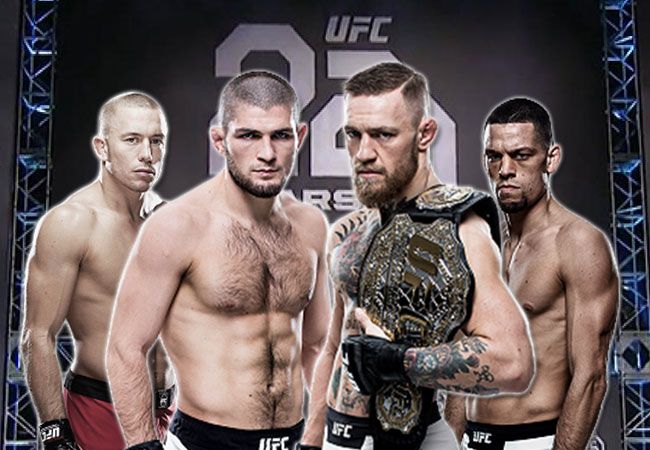De UFC plande een mini-toernooi met vier van hun grootste sterren