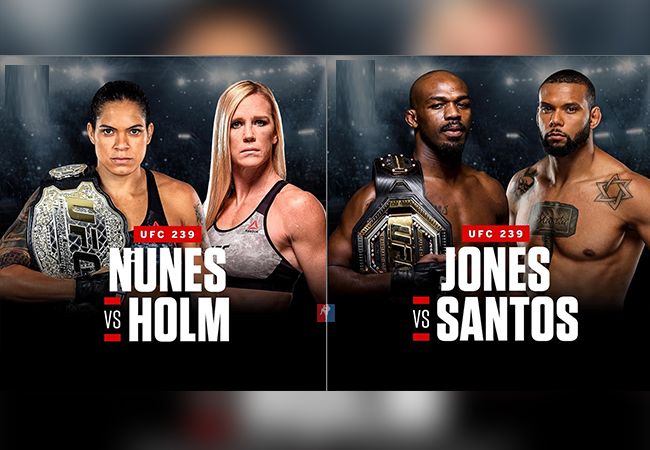 UFC 239: Titelgevechten Nunes vs. Holm & Jones vs. Santos