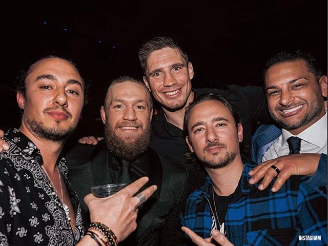 Rico Verhoeven feest met UFC ster Conor McGregor