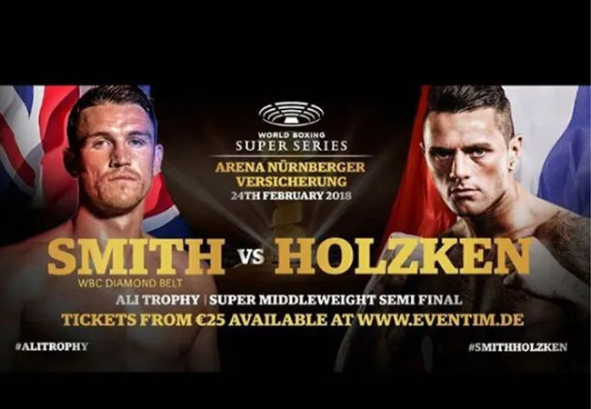 Callum Smith 100 tegen 1 favoriet tegenover Nieky Holzken bij Bookmakers