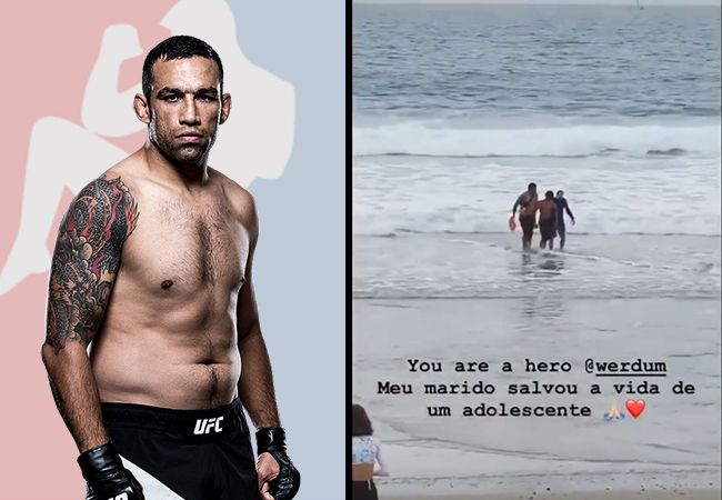 UFC vechter Fabricio Werdum redt kinderen van verdrinkingsdood (video)