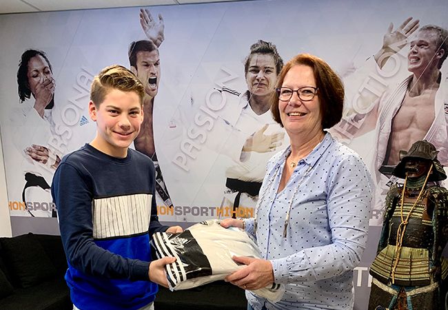 Judoka Yordi van Lieshout wint “Jan Wetzer Stimuleringsprijs”
