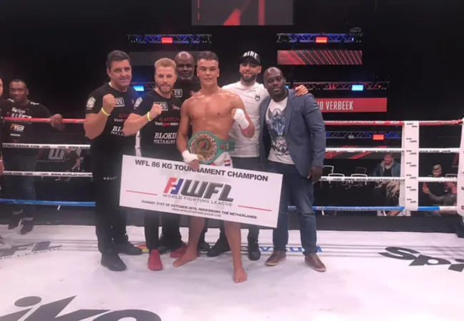 WFL Kickboksen: 'Verbeek, Sichtman en Ennahachi zetten Hoofddorp op zijn kop'