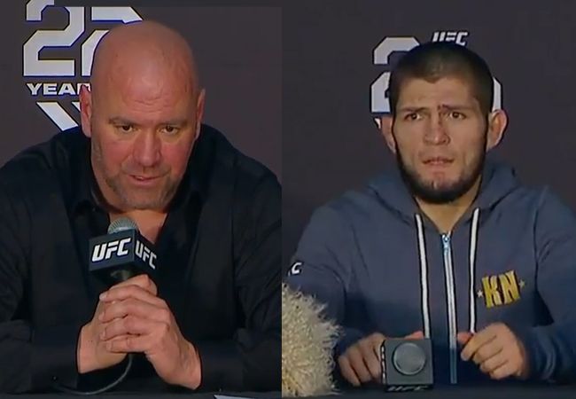 UFC 229 post-fight persconferentie: White en Khabib aan het woord