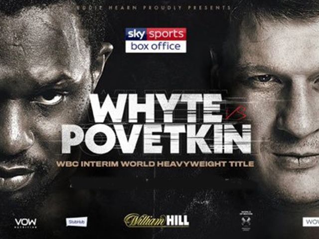 Dillian Whyte vs Alexander Povetkin geboekt voor de WBC Titel