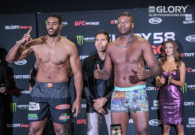 GLORY 58: Chicago Weigh-in Resultaten