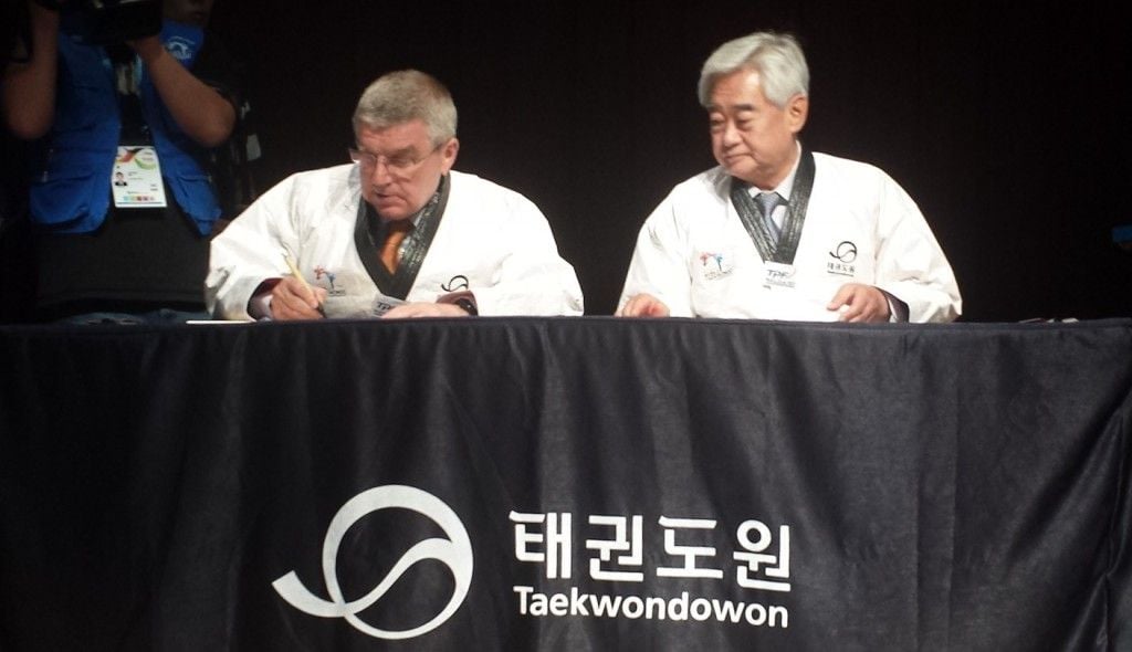 IOC President feliciteert World Taekwondo Bond met internationale status