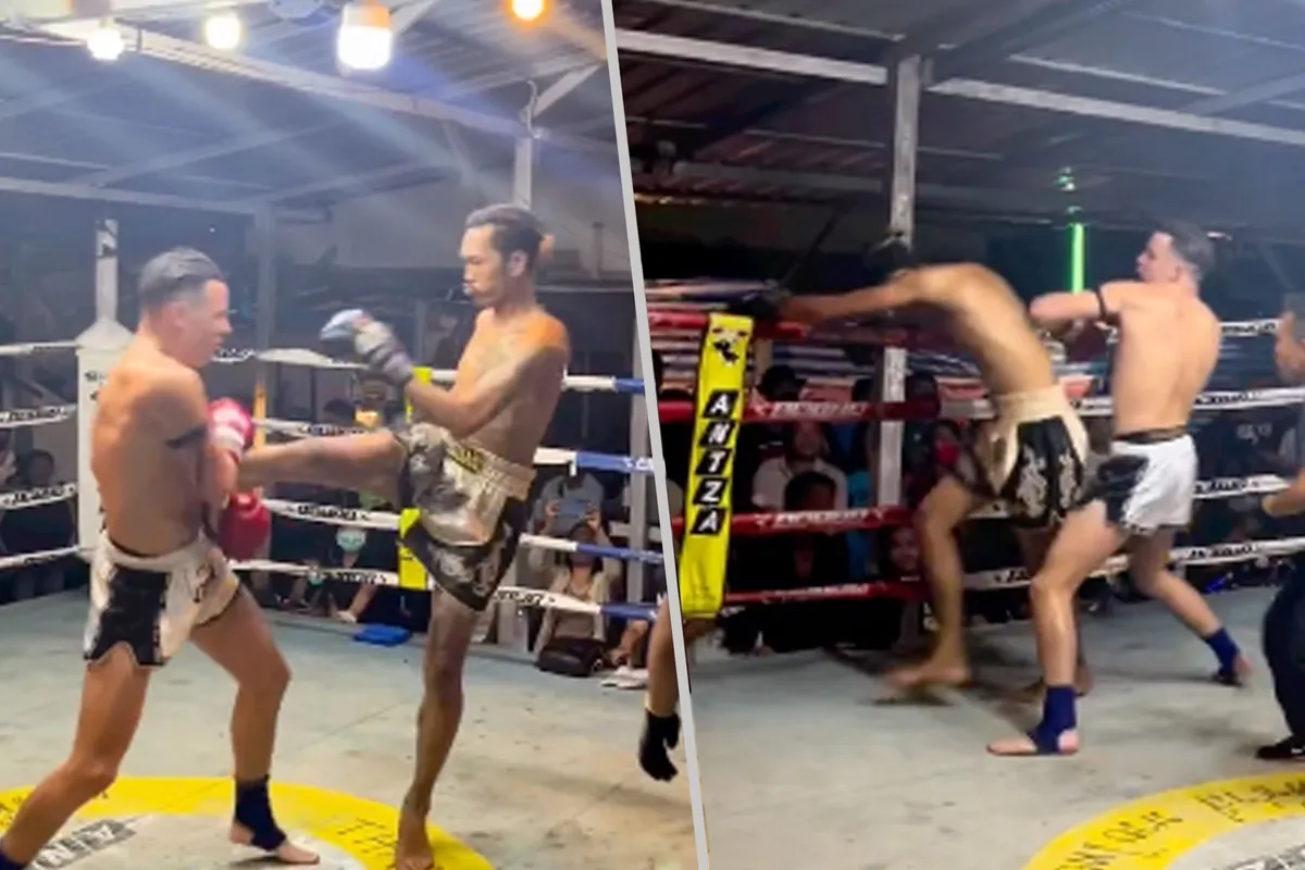 Thaise vechter krijgt pak slaag van Nederlands toptalent Djustin Micael! 'Gameplan werkte'