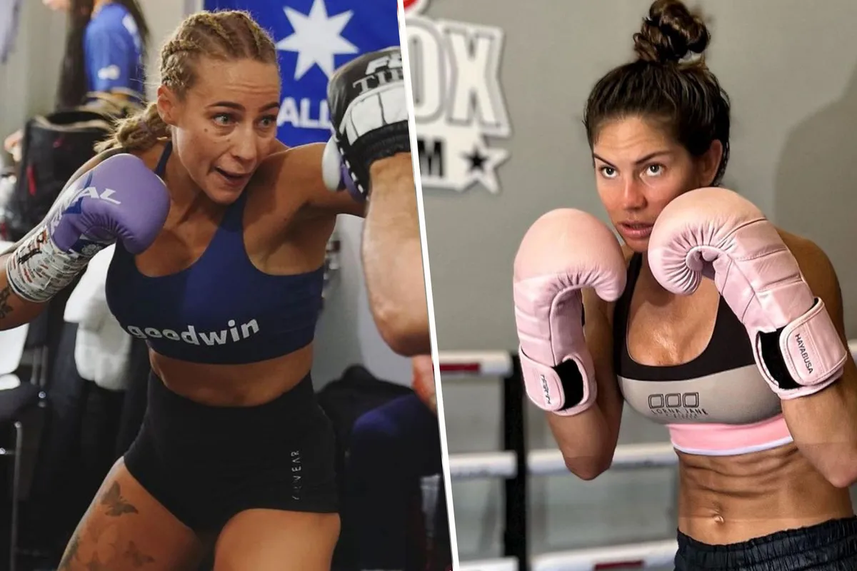 Wie heeft de grootste  ballen? Ebanie Bridges uitgedaagd door boksmodel