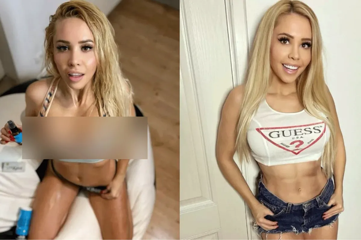 Fitness Influencer maakt fans gek met MMA-outfit foto shoot