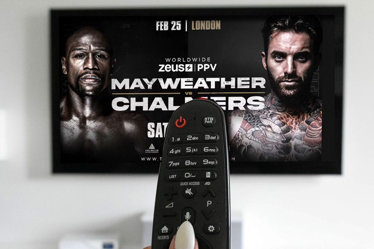 Hoe kan je de Floyd Mayweather vs. Aaron Chalmers bokswedstrijd vandaag kijken?