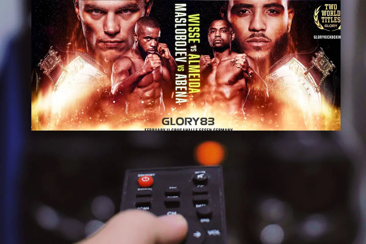 Hier kan je vandaag live Glory 83 kijken! Starttijden en gevechten