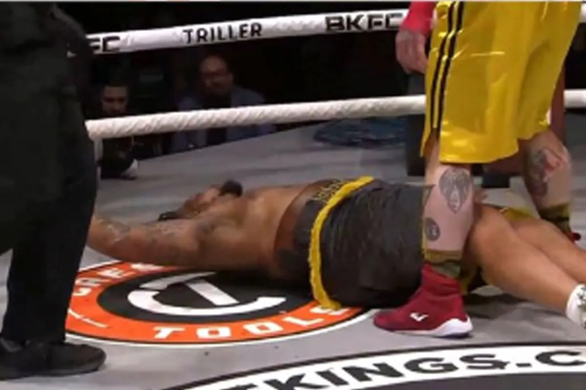 🎥 Ex-UFC Greg Hardy overleeft Bare Knuckle debuut niet! 'Compleet OUT gemept'