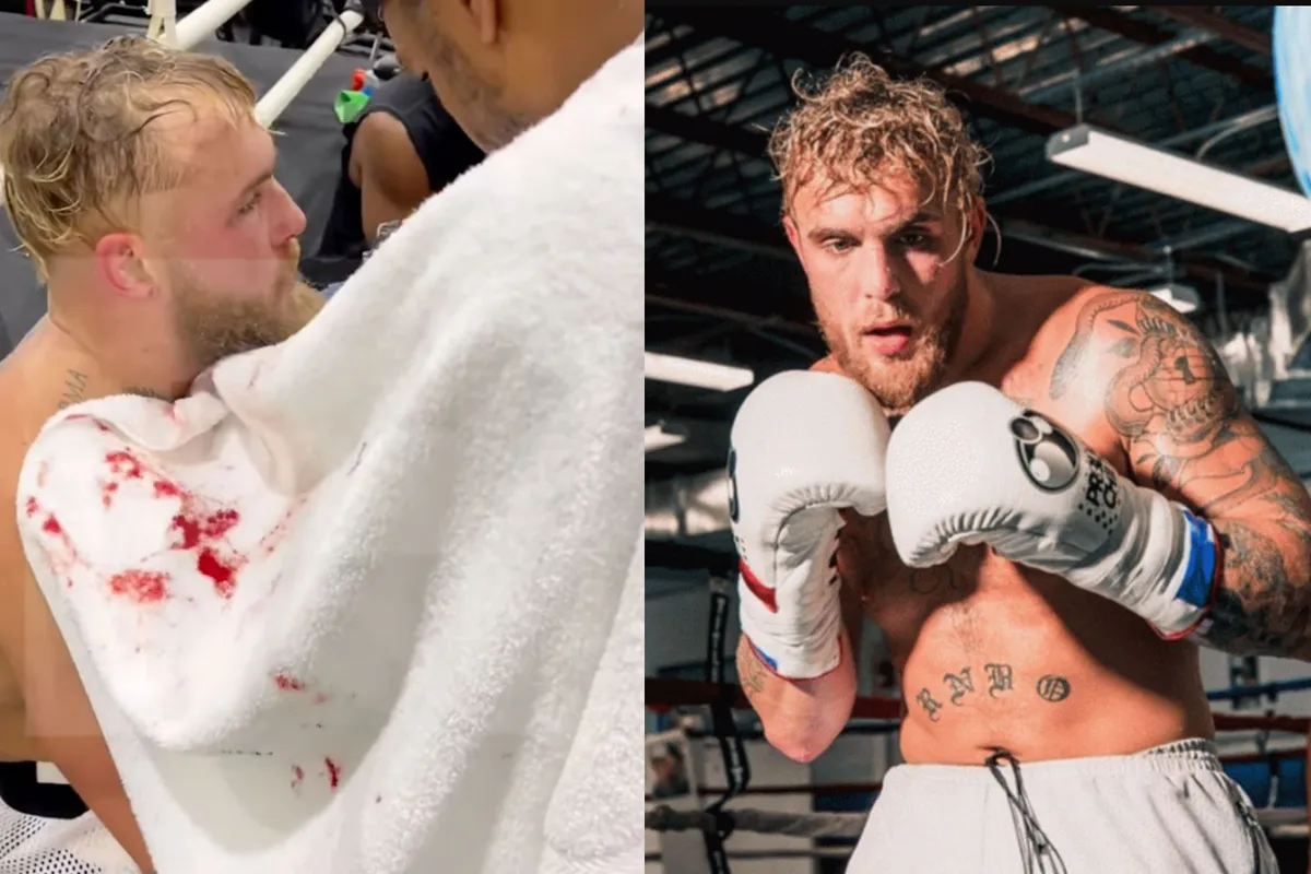 ZUURSTOF! Jake Paul gewond in training voorafgaand aan gevecht met Tommy Fury