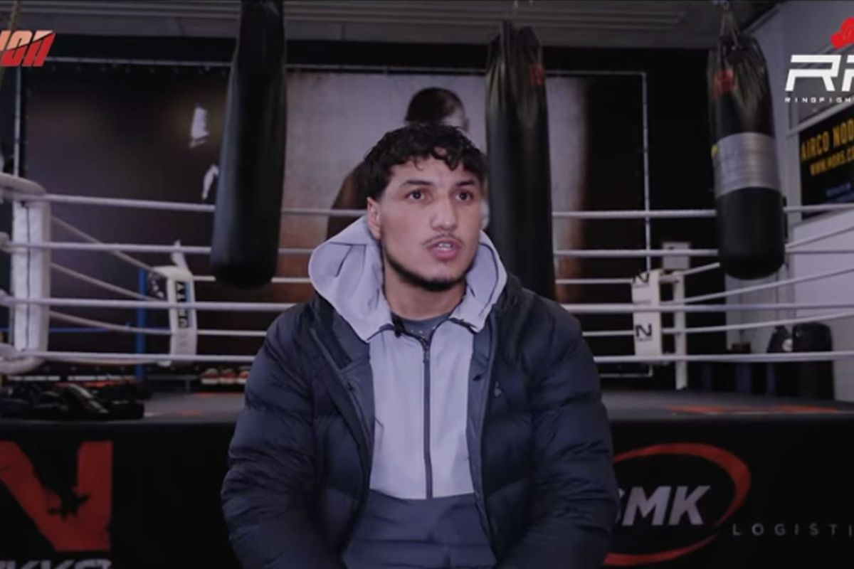 Enfusion Kickbokser Khalid El Moukadam: 'Ik ga 11 februari winnen'