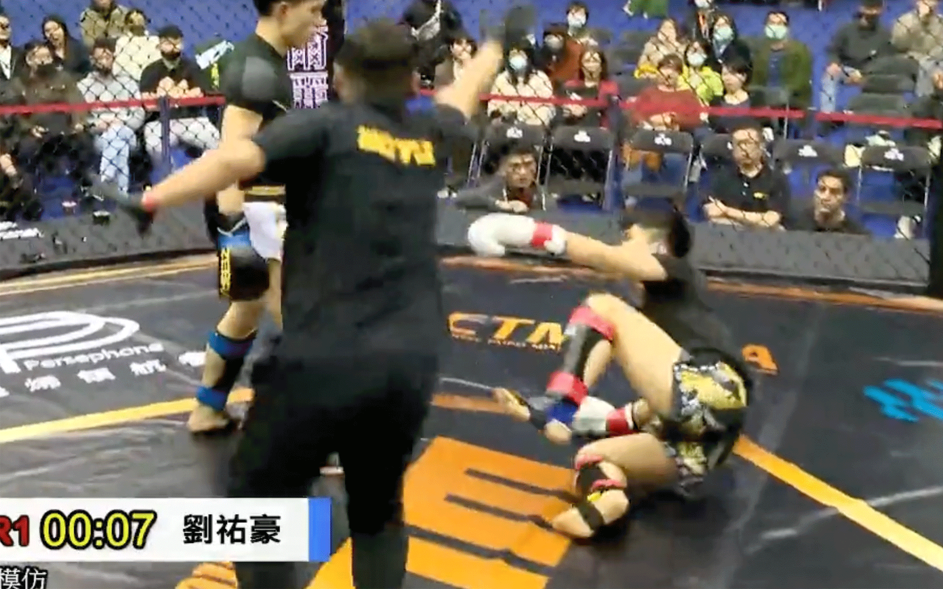 🎥 'WOW wat een finish!' Taiwanees scoort meesterlijke knock-out tijdens kooigevecht