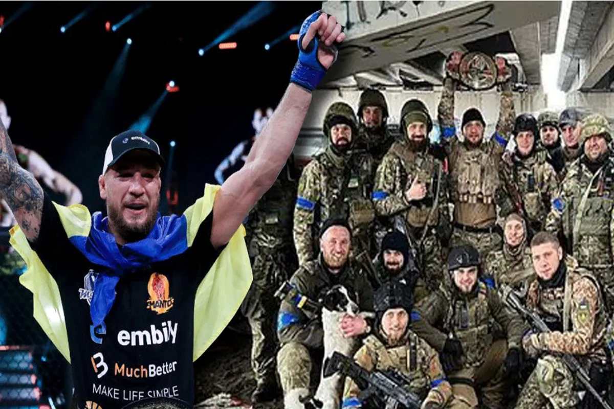 Bellator kampioen Yaroslav Amosov verruilt oorlog in Oekraïne voor MMA-kooi