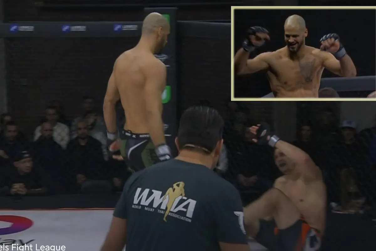 'Sniper!' Yousri Belgaroui pakt knock-out winst in LFL MMA debuut