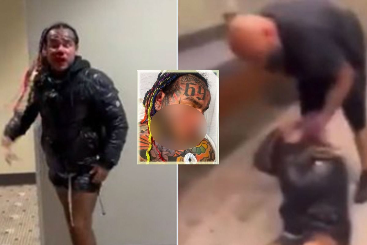 🎥 Rapper 6ix9ine kapot geslagen in Fitness Gym! 'Eindelijk te pakken'