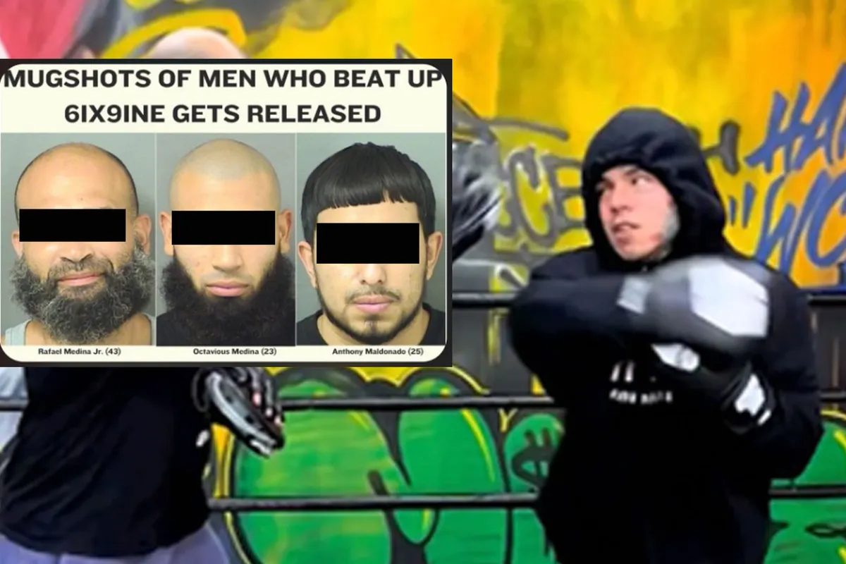 Opgepakt! Mannen die rapper Tekashi 6ix9ine verrot sloegen in de cel