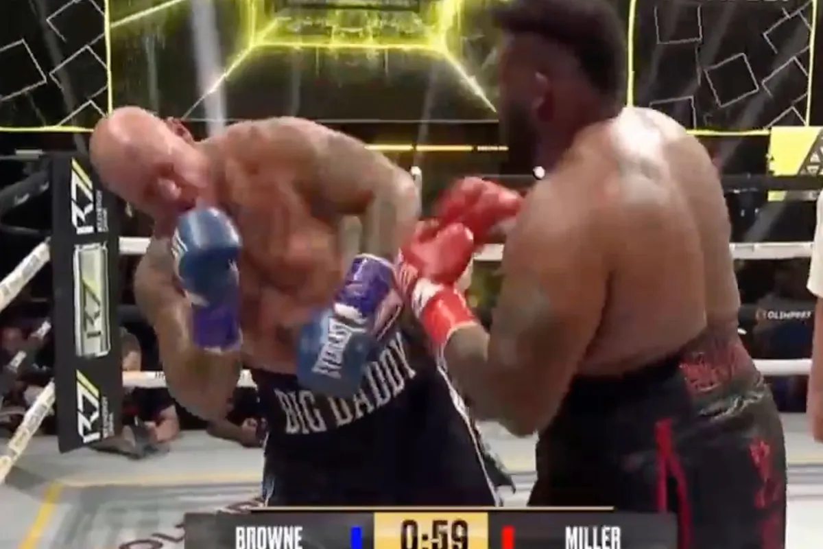 Jarrell 'Big Baby' Miller slaat Lucas Browne 'KO' en daagt Anthony Joshua uit