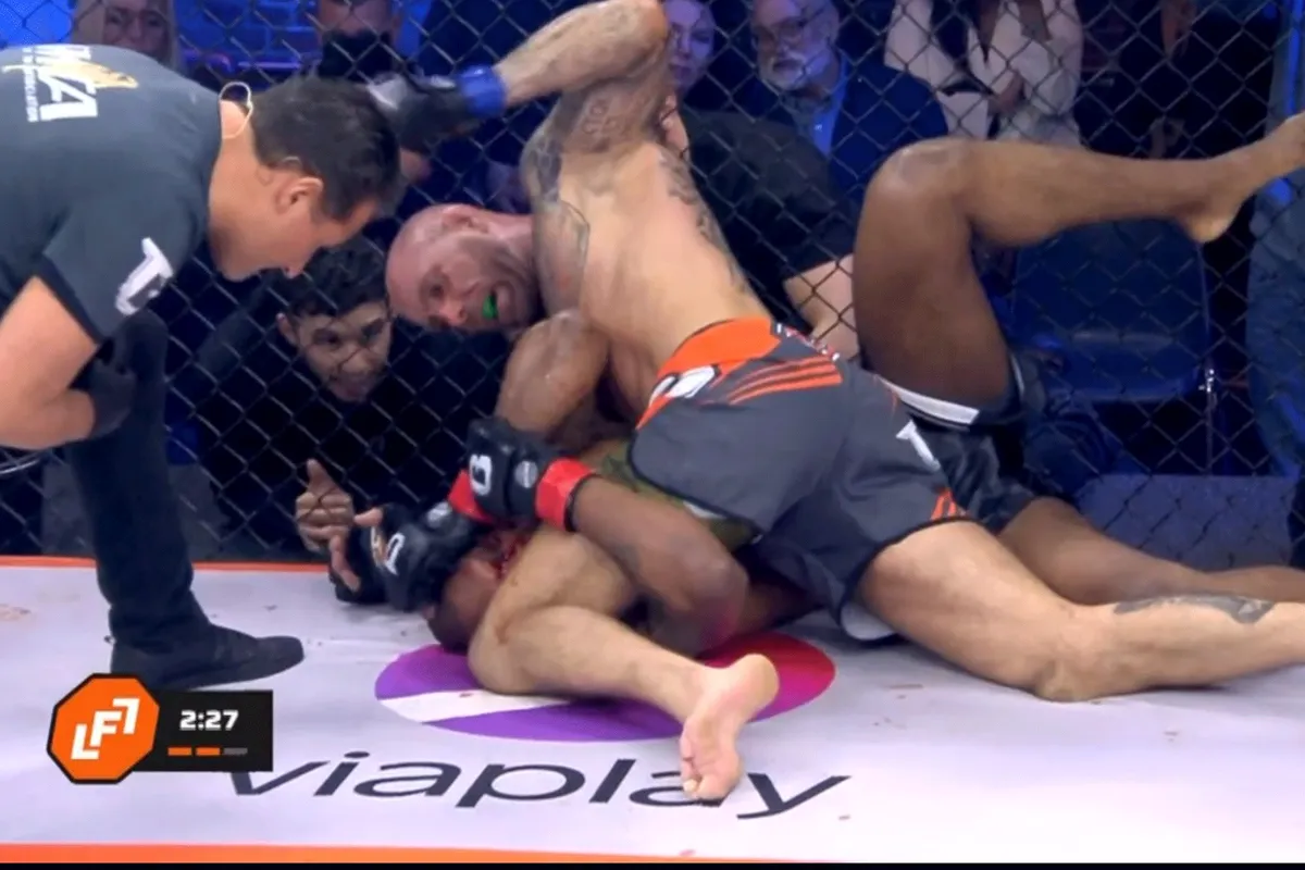 Joey Berkenbosch eindigt MMA-carrière met een knal! Domineert Jason Wilnis