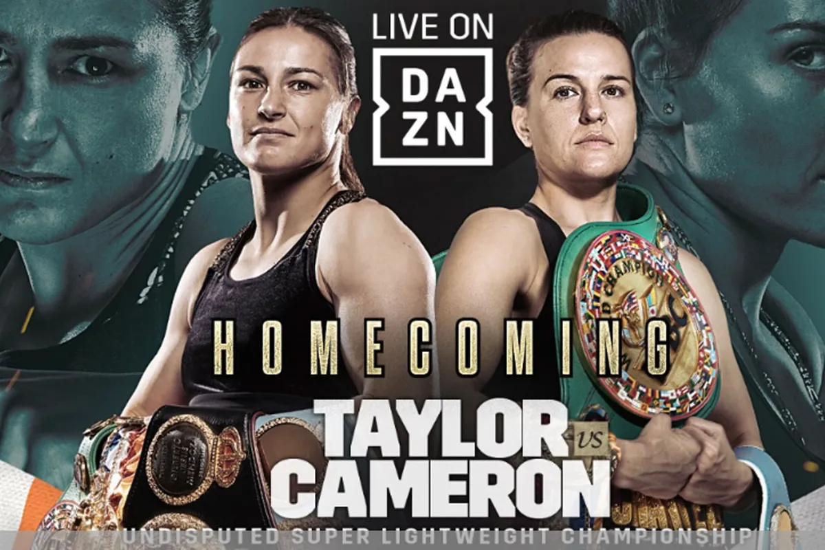 Katie Taylor neemt het op tegen Chantelle Cameron voor het Super Lichtgewicht Kampioenschap