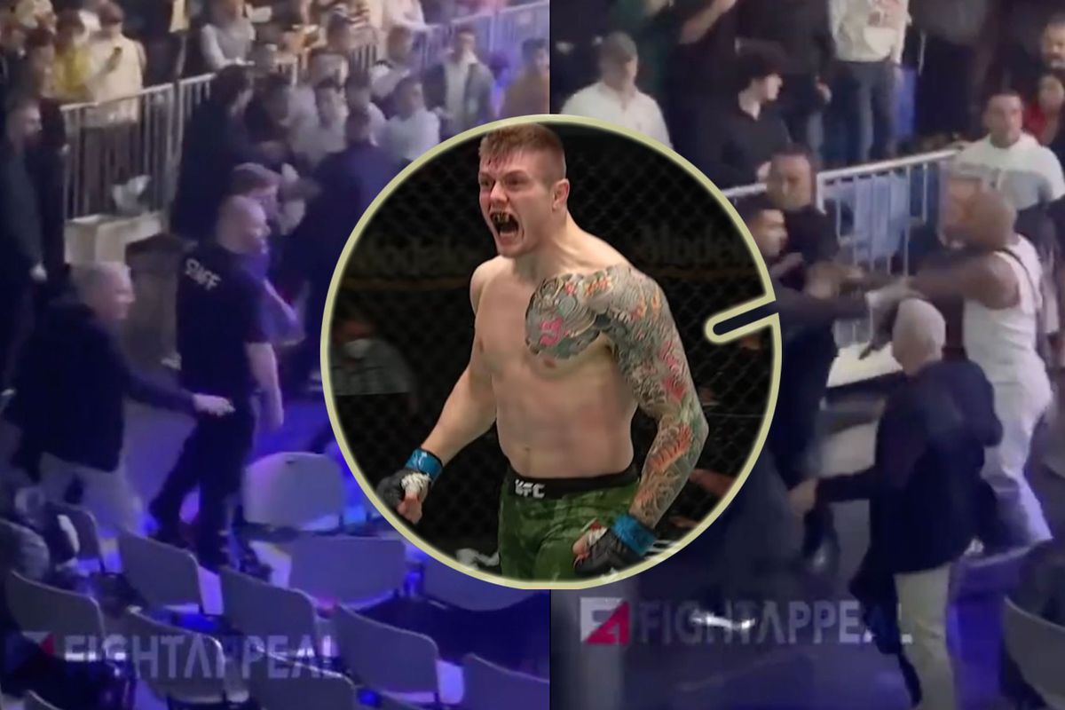 🎥 Totale Chaos! UFC-vechter Marvin Vettori slaat rapper onderuit bij boksevent in Milaan