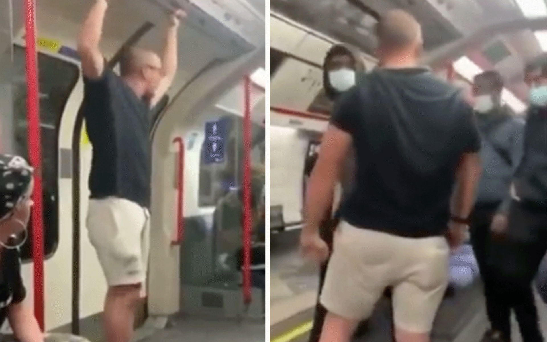 Ruziezoeker in Metro onderuit na irritant gedrag! 'Geen plaats voor racisten'