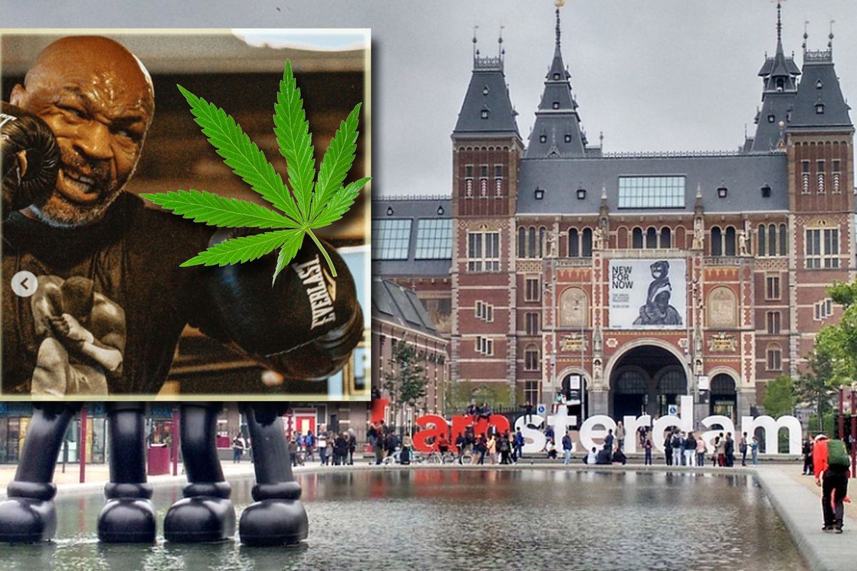 Boksicoon Mike Tyson opent coffeeshop in Amsterdam: ‘Lekker blowen’