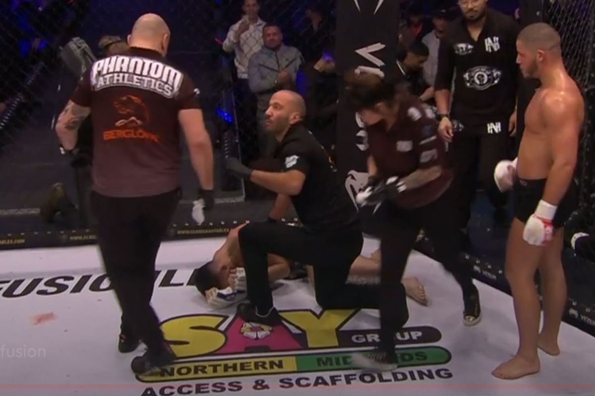 🎥 Sloper! Nabil Haryouli laat niets heel van tegenstander en toont dominantie in MMA-clash