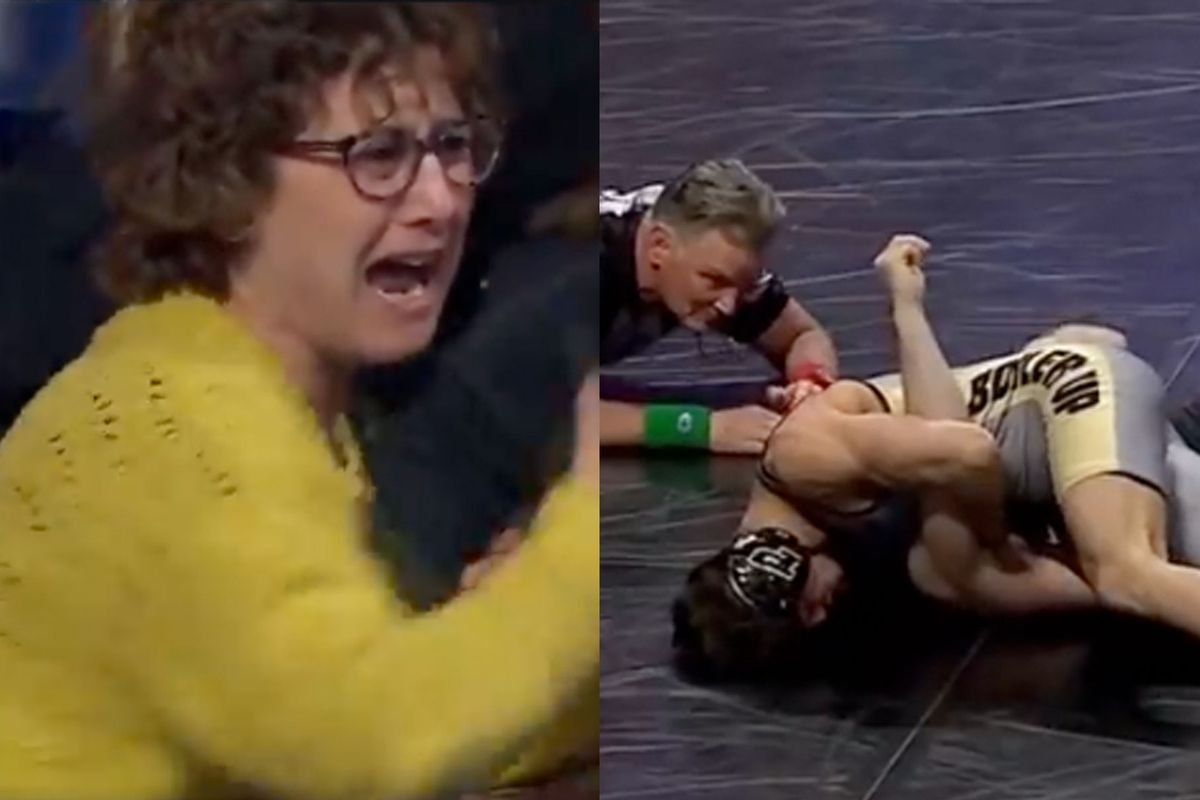 🎥 Moeder zwaar over de zeik na verlies zoon in worstelwedstrijd! 'Alles kan kapot'