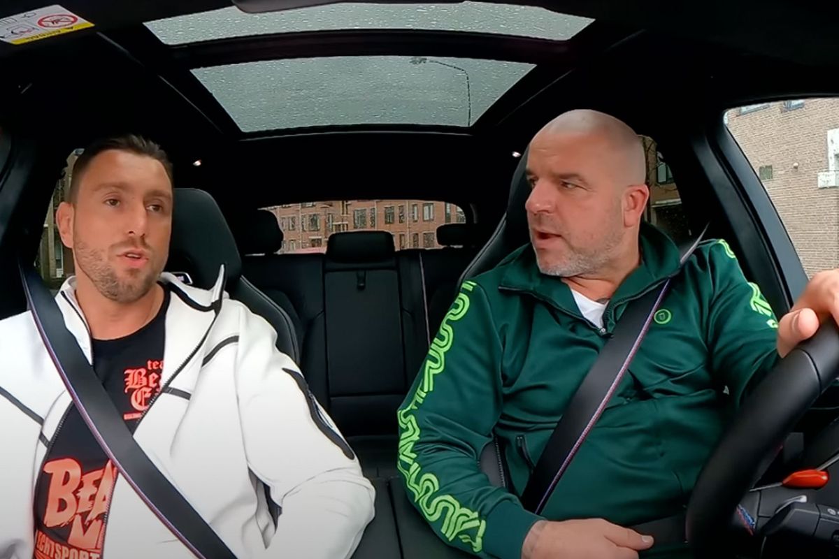 Glory Kickbokser Michael Duut deelt bizarre ervaring bij Andy van der Meijde In de auto