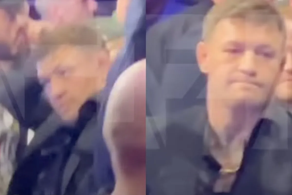 Conor McGregor geraakt op zijn hoofd na te zijn bekogeld! 'Wie flikte dat?'