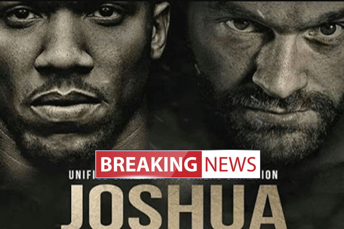 🚨 Tyson Fury vs Anthony Joshua gevecht september dit jaar in de maak