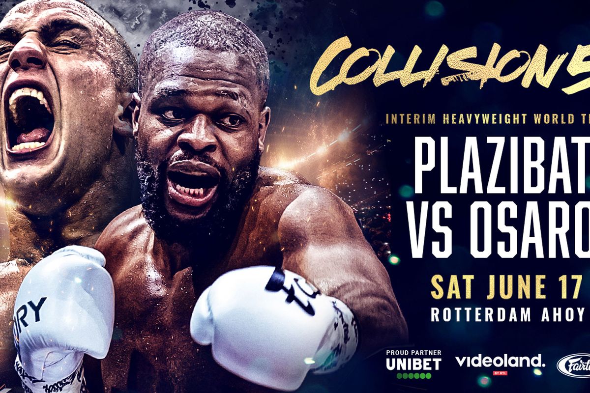 Hier kun je Glory Collision 5 Plazibat vs Osaro kijken! Starttijden en alle gevechten